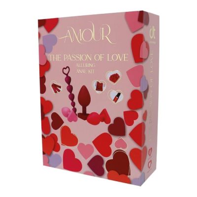 Набор для анальной тренировки Dream Toys Amour The Passion Of Love с бусинами и аксессуарами