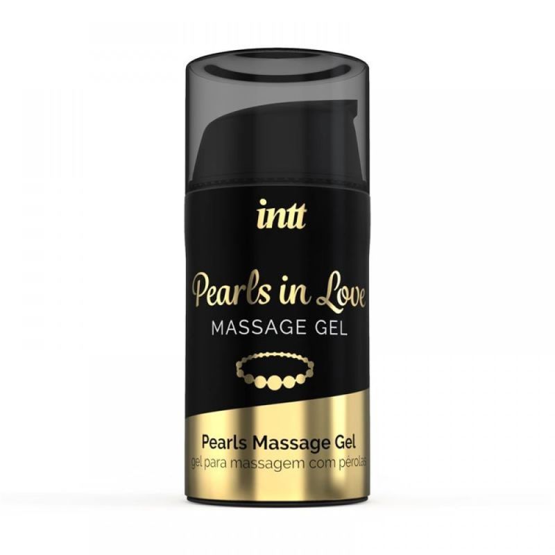 Набір для інтимного масажу Intt Pearls in Love, 15 мл, з гелем та перловим намистом вид 9
