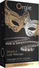 Набір для перлинного масажу Orgie "PEARLS LUST MASSAGE SET" інтимний гель та намисто з перлин вид 5