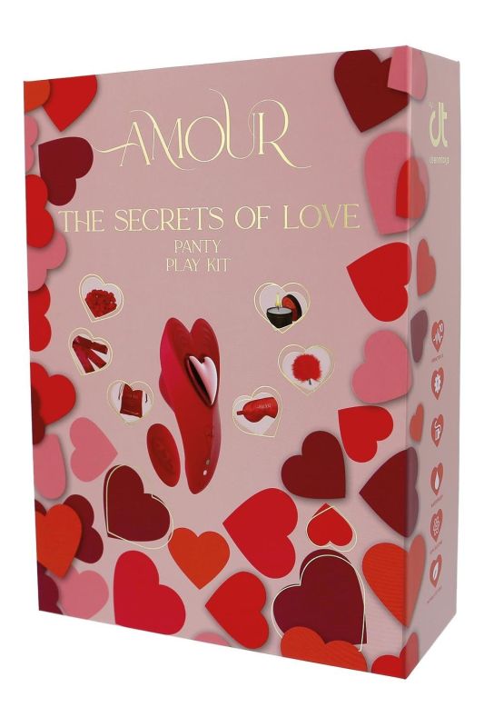 Набор эротических аксессуаров Dream Toys Amour The Secrets Of Love красный, 7 шт. вид 2