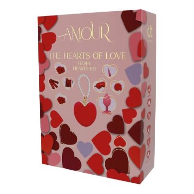 Набор эротических гаджетов Dream Toys Amour The Hearts of Love, красный