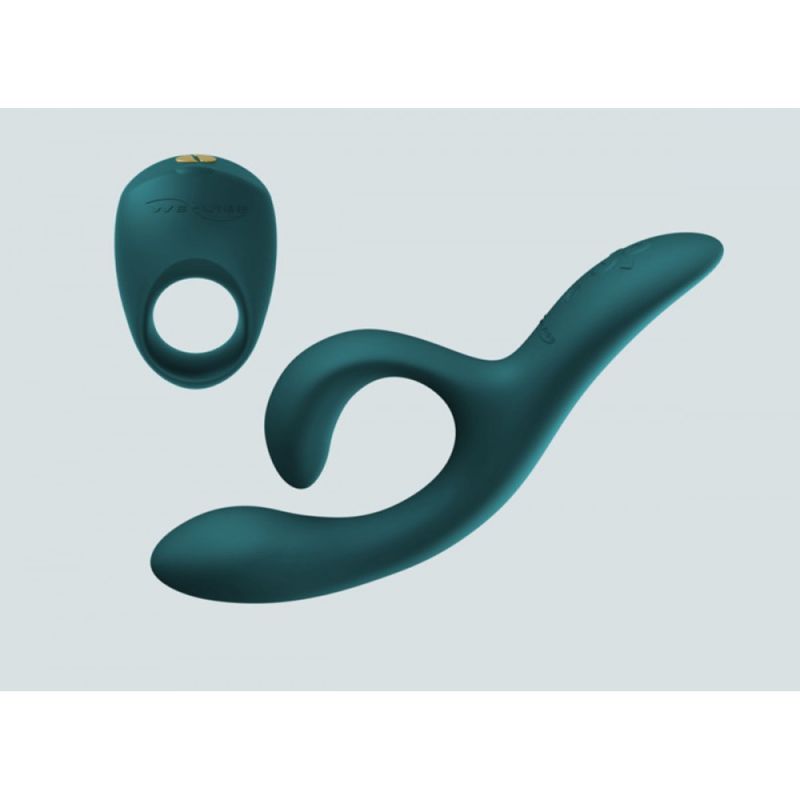 Набор смарт игрушек We-Vibe Date Night кольцо Pivot и вибратор Nova 2 Green вид 5