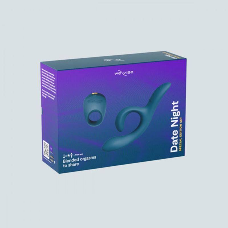 Набір смарт іграшок We-Vibe Date Night кільце Pivot і вібратор Nova 2 Green вид 17