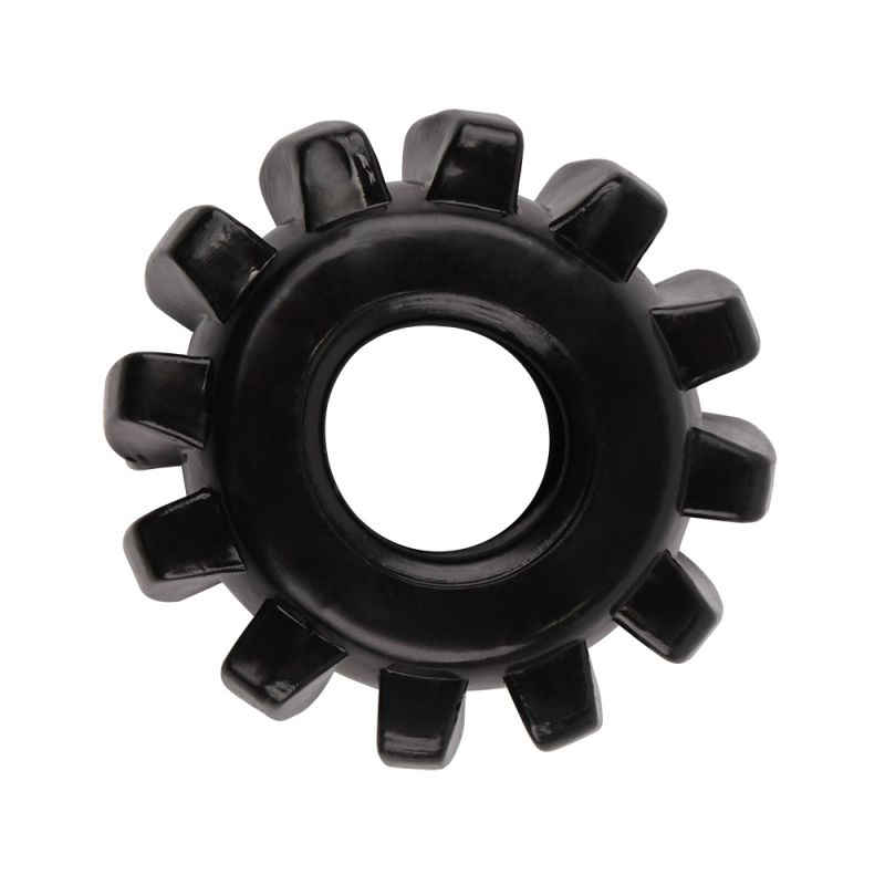 Набір ерекційних кілець Chisa GK Power Cock Rings Set, чорні, 3 шт. вид 3