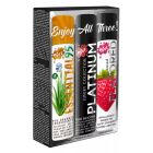 Набір лубрикантів Wet Sampler Lubricant (Platinum, Essential95, Flavored Strawberry) 3 шт. по 30 мл вид 3