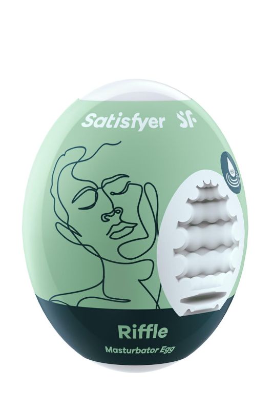 Набір мастурбаторів Satisfyer Masturbator Egg 3er Set: Riffle, Bubble, Fierce вид 4