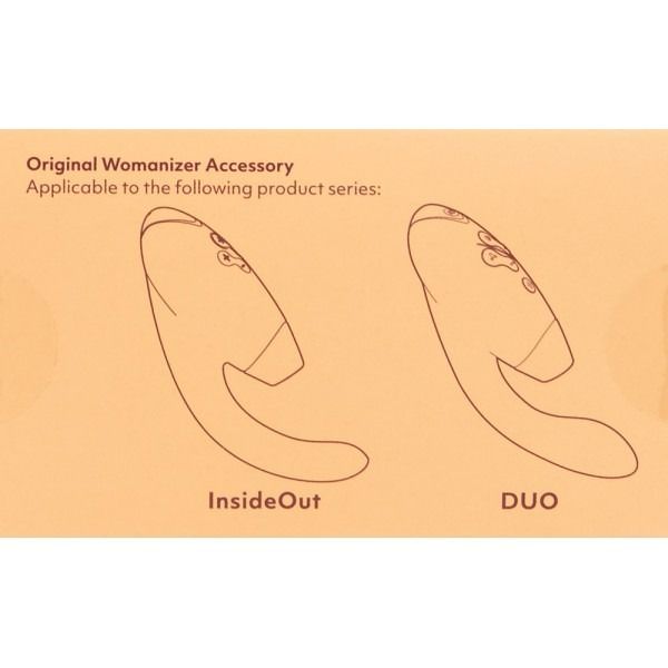 Змінні насадки на Womanizer Inside Out та Duo, чорний, розмір М вид 4