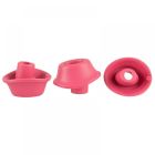 Сменные насадки на Womanizer Premium, Classic, Liberty, Starlet, розовые, размер S вид 2