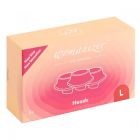 Сменные насадки на Womanizer Premium, Eco, Classic, Liberty, Starlet 2, красные, размер L вид 6