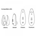 Сменные насадки на Womanizer Premium, Liberty, Starlet, Classic, синие, размер S вид 5
