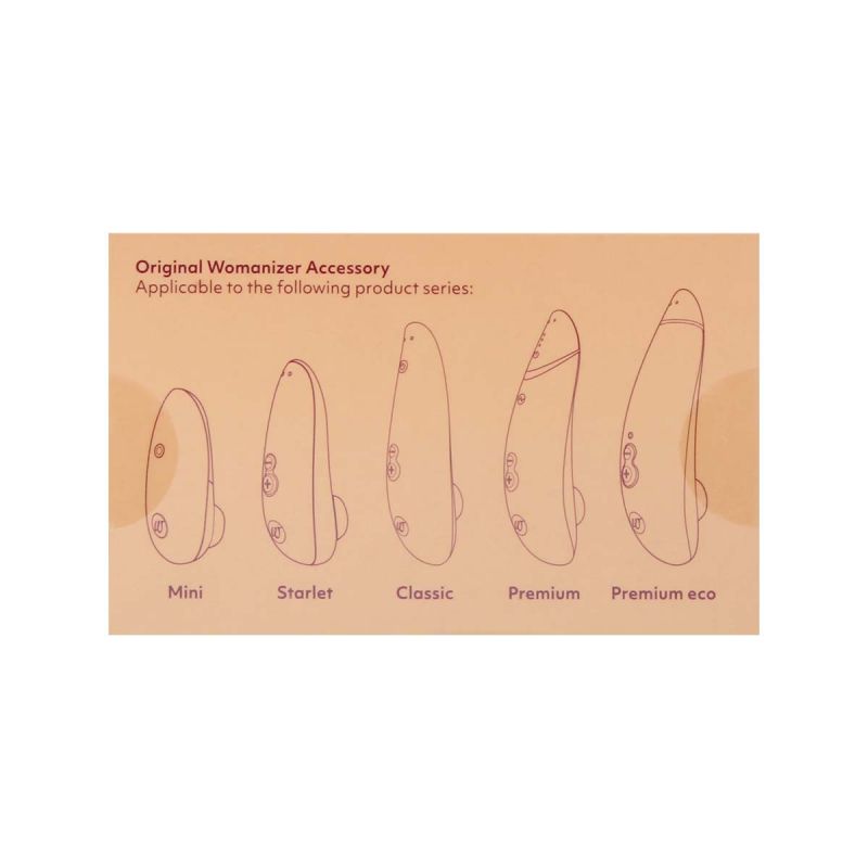 Сменные насадки на Womanizer Premium та Classic белый, размер S вид 5