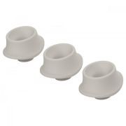 Сменные насадки Womanizer Premium, Eco, Classic, Liberty, Starlet 2, серые, размер L