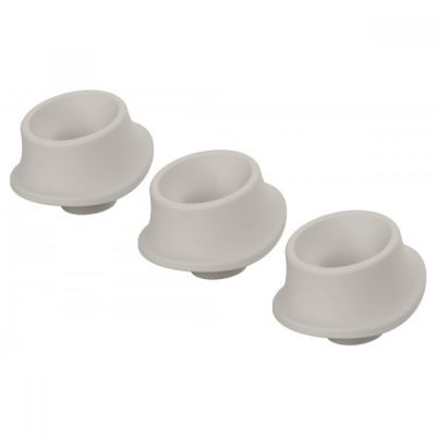 Сменные насадки Womanizer Premium, Eco, Classic, Liberty, Starlet 2, серые, размер L