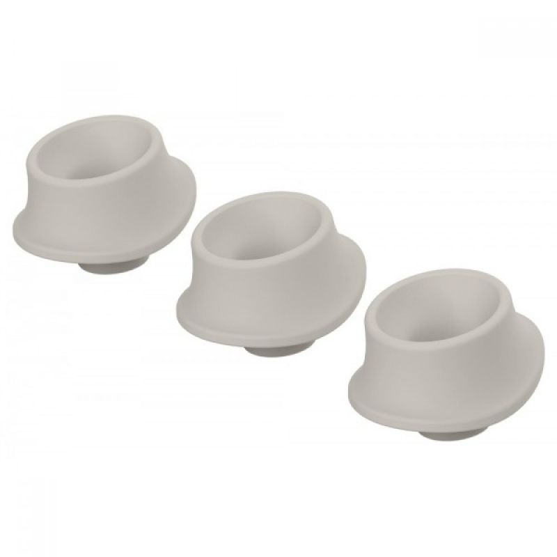 Сменные насадки Womanizer Premium, Eco, Classic, Liberty, Starlet 2, серые, размер L вид 2