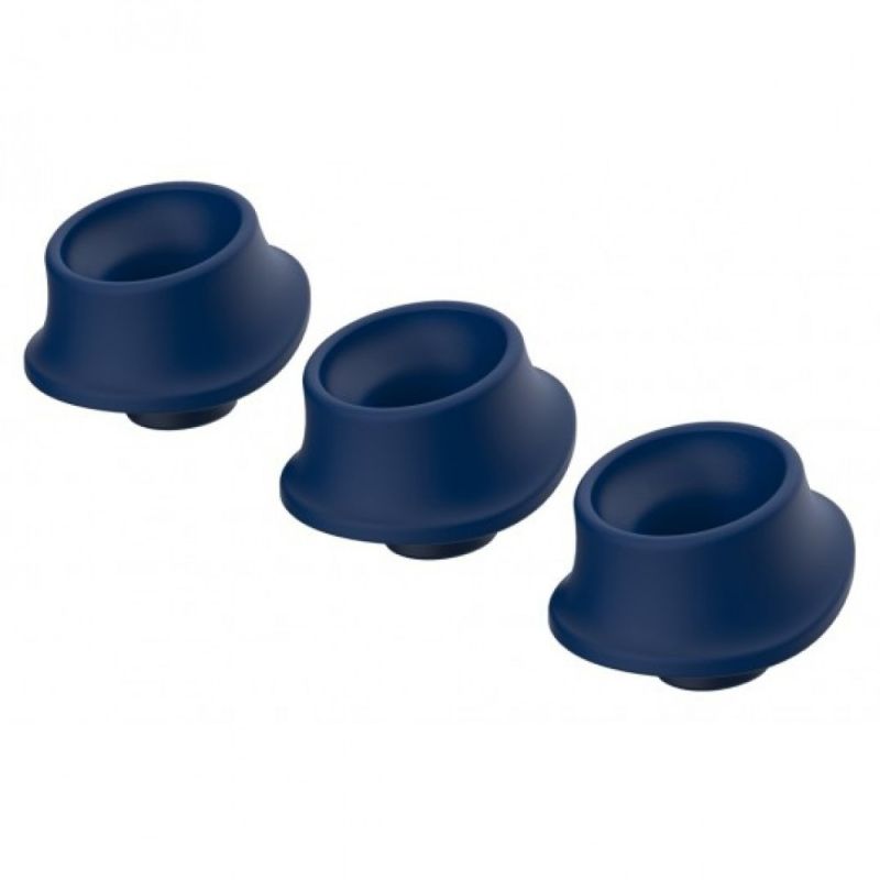 Сменные насадки Womanizer Premium, Eco, Classic, Liberty, Starlet 2, синие, размер L вид 2