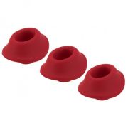 Сменные насадки на Womanizer Premium и Classic, красные, размер S