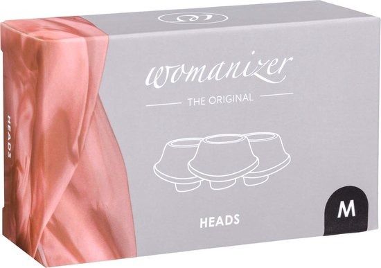 Змінні насадки на Womanizer Premium і Classic, чорний, розмір M вид 6