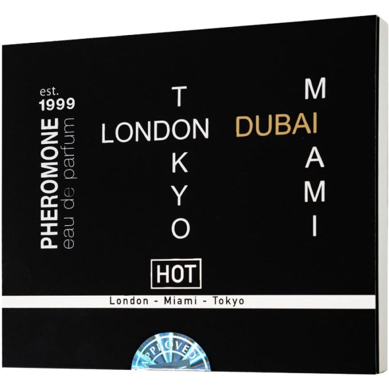 Набір парфумів для чоловіків з феромонами HOT LMTD Pheromone Perfume Мen, 4x5 мл вид 6
