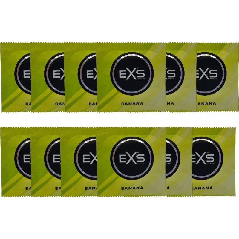 Набор презервативов для орального секса Exs Banana с ароматом банана (цена за 10 шт.) вид 2