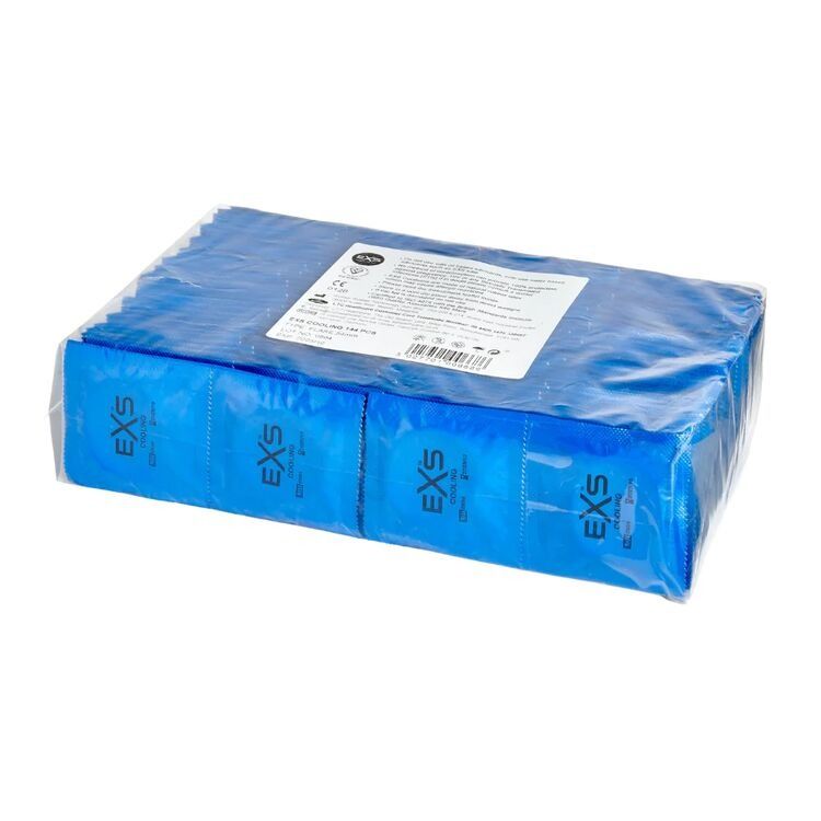 Набор презервативов Exs Cooling с охлаждающим смазывающим покрытием (цена за 10 шт.) вид 4