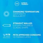 Набір презервативів Exs Cooling з охолоджуючим покриттям, що змащує (ціна за 10 шт.) вид 3