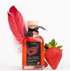 Набір Orgie SEXY THERAPY Strawberry: їстівна масажна олія зі смаком полуниці+перо вид 3