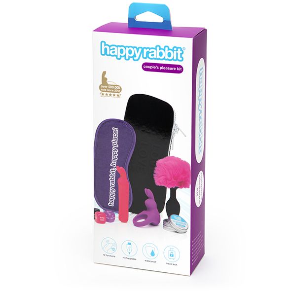 Набір секс іграшок Happy Rabbit Couple's Pleasure Kit (7 Piece) вид 9