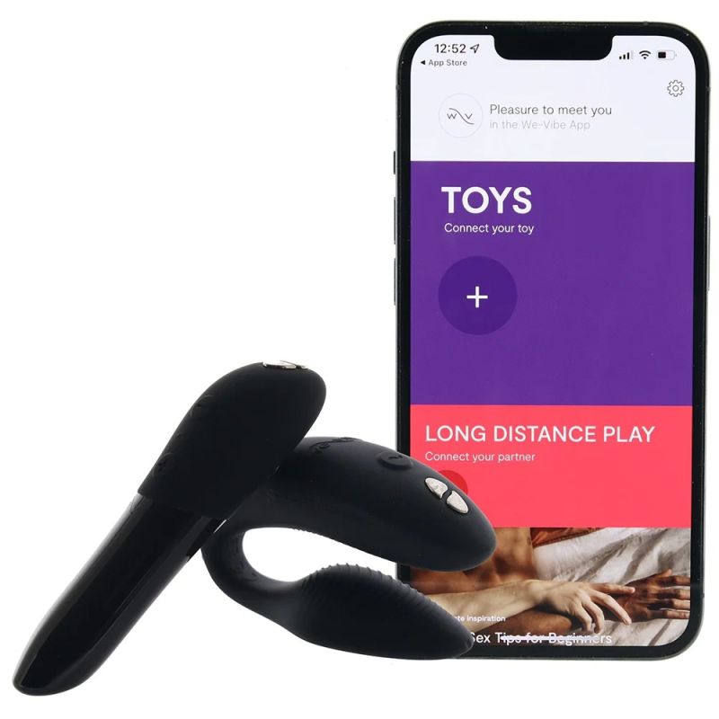 Набір секс-іграшок вібратор для пар Sync 2 та віброкуля Tango X We-Vibe Limited Anniversary Edition вид 3