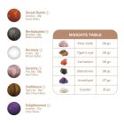 Набір кульок Кегеля Adrien Lastic Harmony Stones з натуральним камінням вид 9