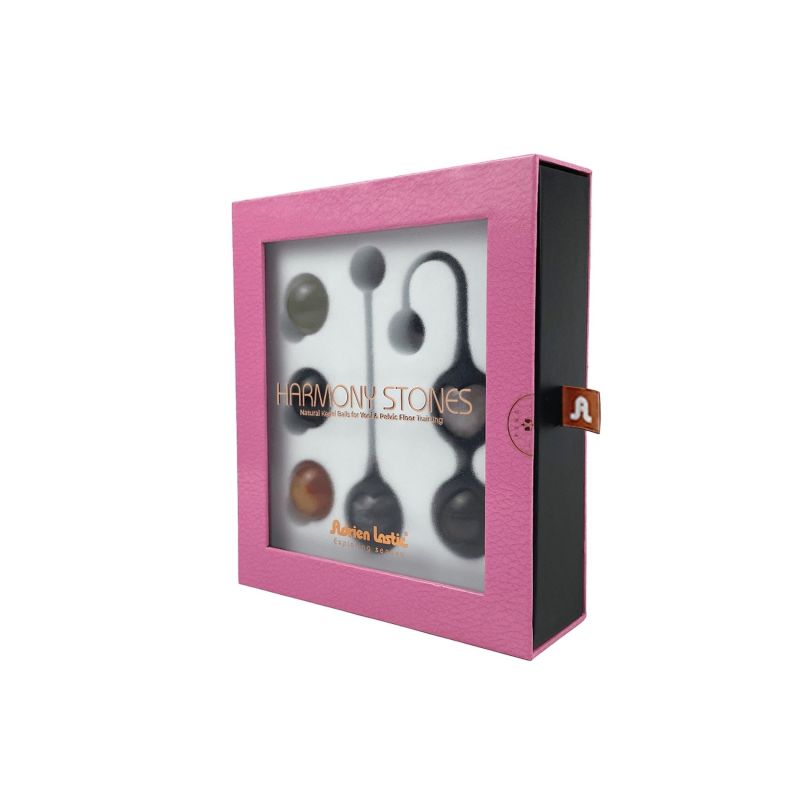 Набір кульок Кегеля Adrien Lastic Harmony Stones з натуральним камінням вид 17