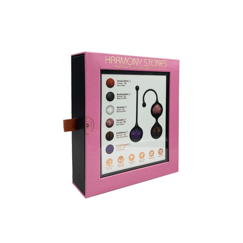 Набір кульок Кегеля Adrien Lastic Harmony Stones з натуральним камінням вид 18