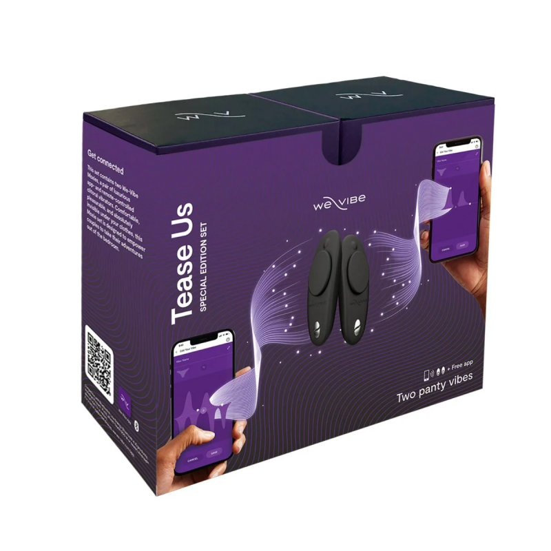 Набір Tease We-Vibe Us Moxie + Moxie Black вид 2