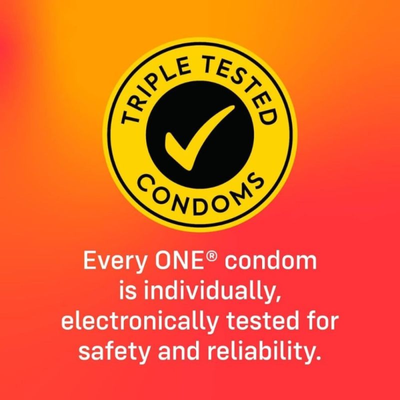 Набор текстурированных презервативов с шипами ONE Super Studs (цена за упаковку 12 шт) вид 8