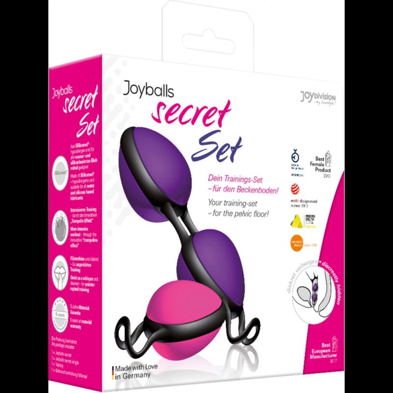 Набір вагінальних кульок JOYdivision Joyballs Secret, 2 шт вид 7