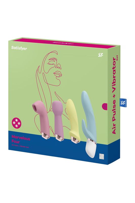 Набір вібраторів Satisfyer Marvelous Four, 4 штуки вид 8