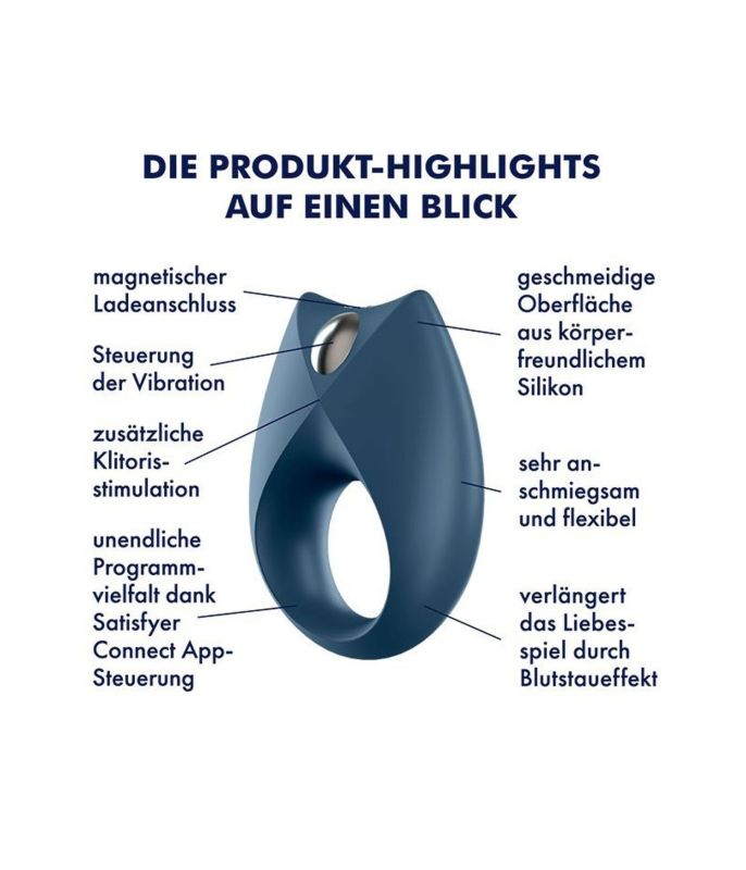 Набір вібромасажерів Satisfyer Partner Box 2 (Double Joy + Royal One), синій-фіолетовий вид 6