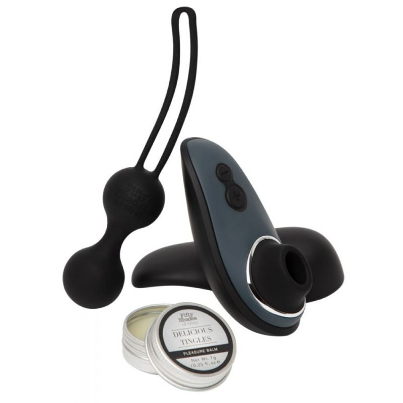 Набор игрушек Fifty Shades Of Grey & Womanizer Desire Blooms Kit вид 3