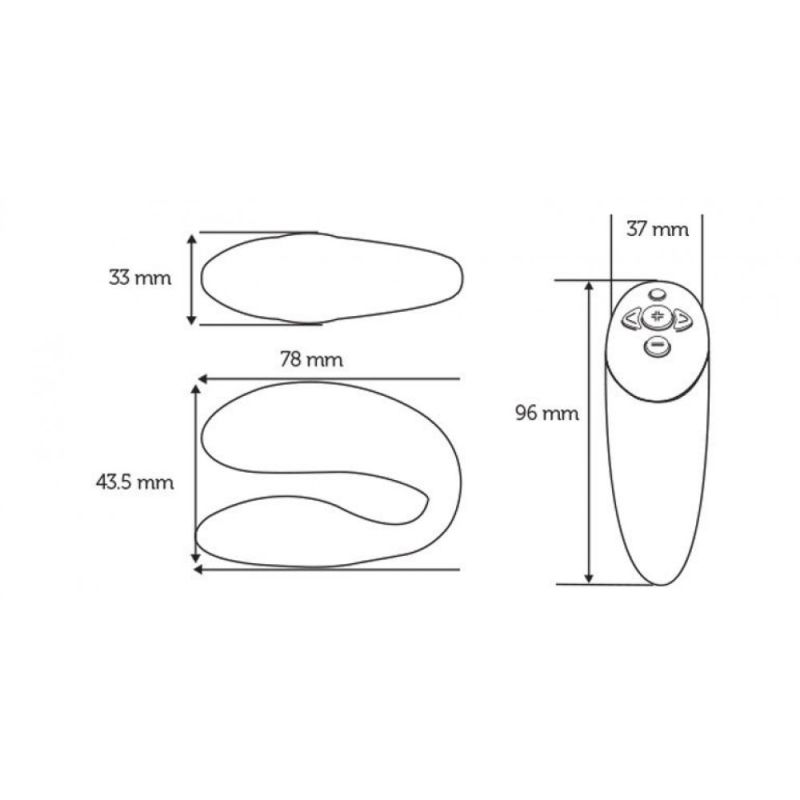Набір іграшок Golden Moments Collection 2 Womanizer Premium 2 + We-Vibe Chorus вид 13