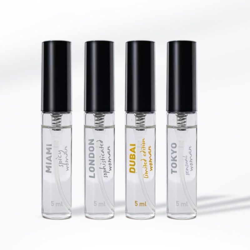 Набор женских духов с феромонами HOT LMTD Pheromone Perfume Women, 4x5 мл вид 3