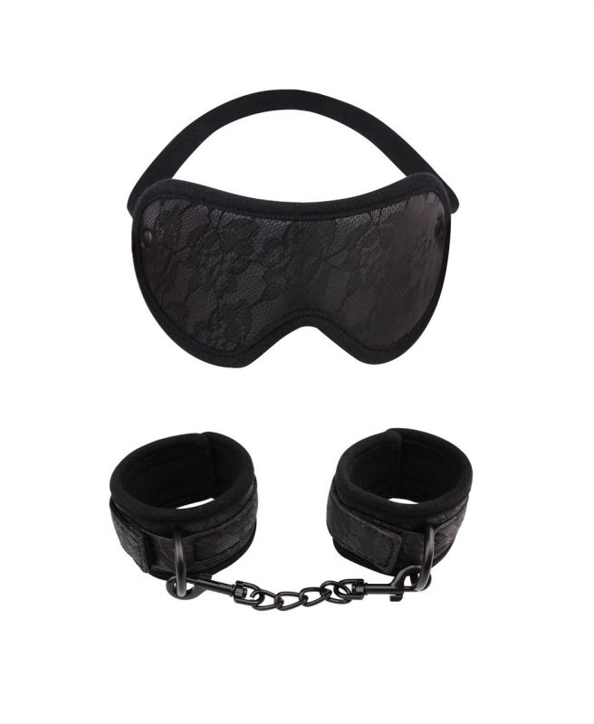 Набор БДСМ маска + наручники Chisa Behave Luxury Fetish вид 3
