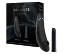 Набор секс игрушек Womanizer&We-Vibe Silver Delights Collection черный из серебренными вставками