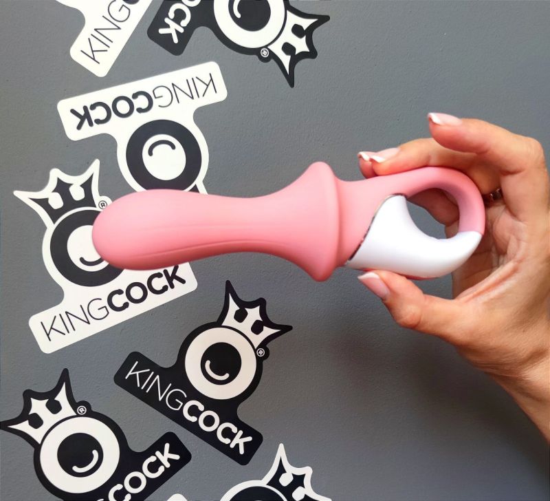 Надувний анальний смарт-вібратор Satisfyer Air Pump Booty 5 Connect App рожевий вид 9