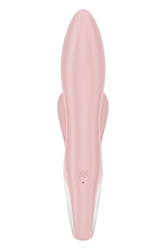 Надувний вібратор-кролик Satisfyer Air Pump Bunny 3 рожевий вид 5