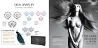 Наклейки для груди Bijoux Indiscrets Mimi - Black вид 7