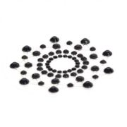 Наклейки для грудей Bijoux Indiscrets Mimi - Black