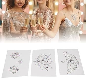 Наклейки для груди Bijoux Indiscrets Mimi - Black вид 5