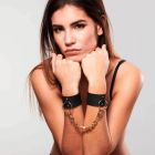Наручники Bijoux Indiscrets MAZE - Wide Cuffs Black вид 3