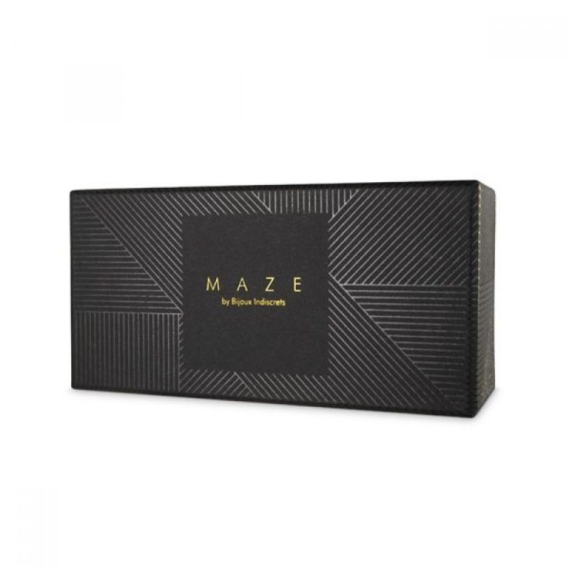 Наручники Bijoux Indiscrets MAZE - Wide Cuffs Black вид 5