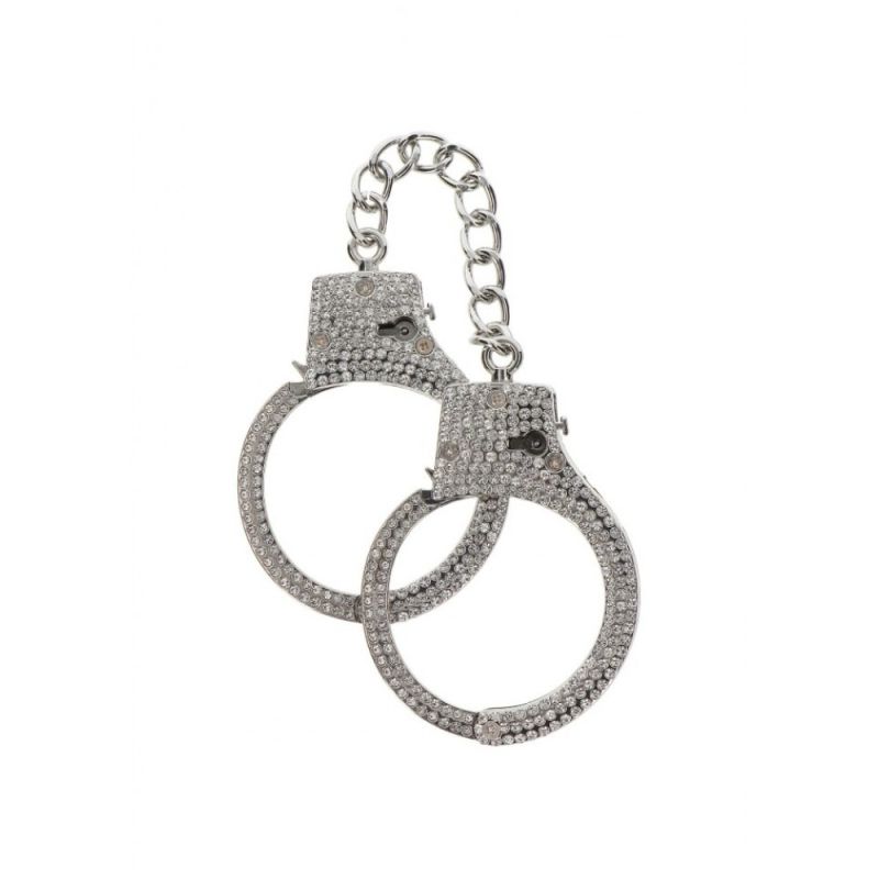Наручники з камінням Diamond Wrist Cuffs Silver Taboom вид 5
