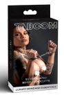 Наручники для БДСМ практик Taboom Luxury Bondage Essentials металлические, серебряные вид 2